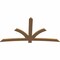 Ekena Millwork Davenport Timber Gable Bracket, Western Red Cedar, 96"W x 52"H x 1 1/2"D x 5 1/2"F, 13/12 Pitch GBW096X52X0206DAV00SWR - alternate 2